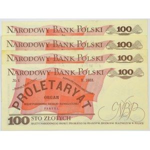 Set, 100 or 1975 (4 pièces)