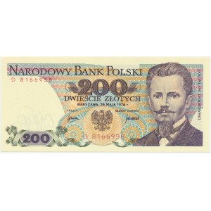 200 zloty 1976 - D -