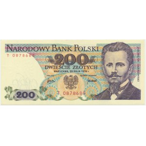 200 gold 1976 - B - RARE