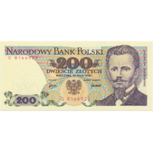 200 zloty 1976 - D -