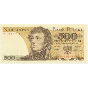 500 zloty 1974 - W -.
