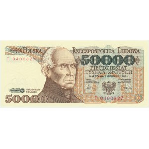50,000 zl 1989 - T -.