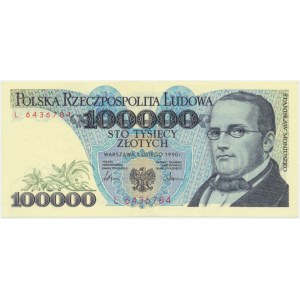 100,000 PLN 1990 - L -