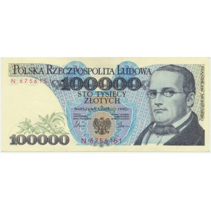 100,000 PLN 1990 - N -.