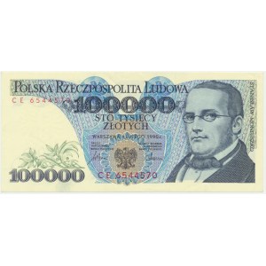 100.000 złotych 1990 - CE -