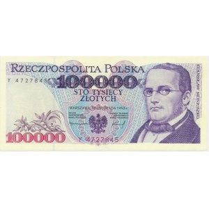 100,000 PLN 1993 - Y -.