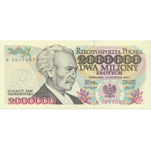 2 miliony złotych 1993 - A -