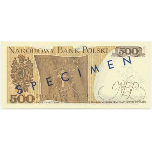 500 złotych 1974 - WZÓR - K 0000000 - No.1826 -
