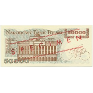 50,000 zl 1989 - MODEL - A 0000000 - No.0575 -.