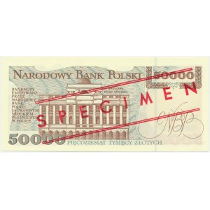 50,000 zloty 1993 - MODEL - A 0000000 - No.0689 -.