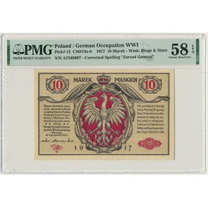 10 marek 1916 - Generał - biletów - PMG 58 EPQ