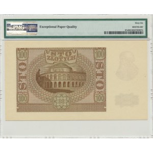 100 złotych 1940 - Fałszerstwo ZWZ - B - PMG 66 EPQ