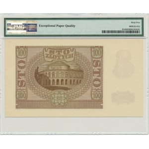 100 złotych 1940 - Fałszerstwo ZWZ - B - PMG 65 EPQ