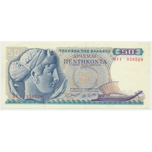 Grecja, 50 drachm 1964