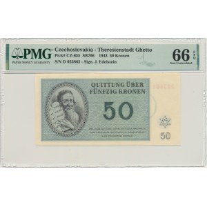 Czechoslovakia (Theresienstadt Ghetto), 50 Kronen 1943 - PMG 66 EPQ