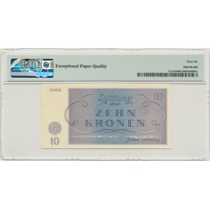 Czechoslovakia (Theresienstadt Ghetto), 10 Kronen 1943 - PMG 66 EPQ