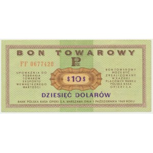 Pewex 10 dolarów 1969 - FF -