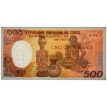 Congo, 500 Francs 1991