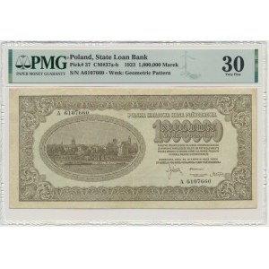 1 milion marek 1923 - A - PMG 30 - rzadka pierwsza seria