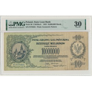 10 milionów marek 1923 - F - PMG 30 - RZADKI