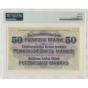 Kowno, 50 Mark 1918 - D - PMG 55