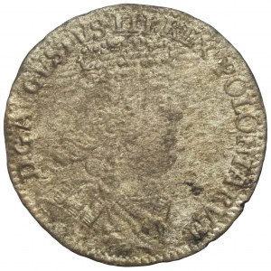 Augustus III of Poland, 3 Groschen Leipzig 1753 - RARE