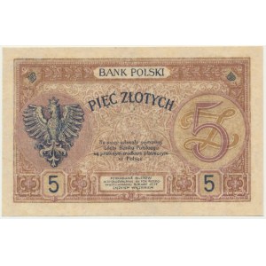 5 złotych 1919 - S.98.A. -