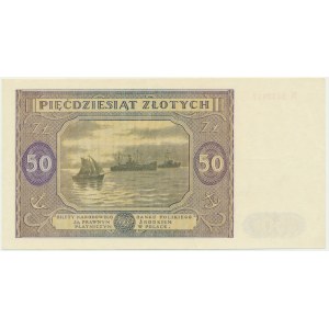 50 złotych 1946 - N - ex. PMG 45