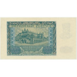 50 złotych 1940 - A - ex. PMG 55