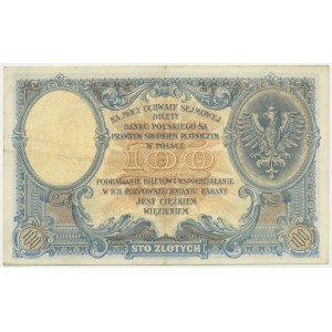 100 złotych 1919 - S.A - ŁADNY