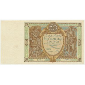 50 złotych 1929 - Ser. EY. -