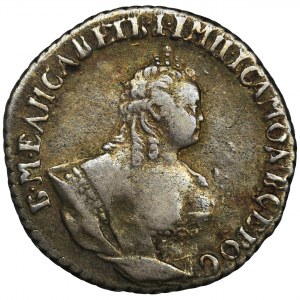 Rosja, Elżbieta, Griwiennik Krasnyj Monetnyj Dwor 1744
