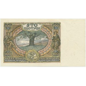 100 złotych 1932 - Ser. AE. - bez dodatkowych znw. -