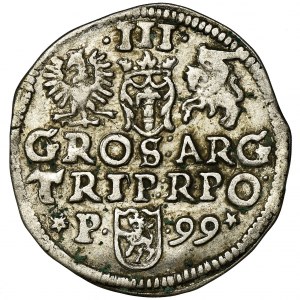 Sigismund III Vasa, 3 Groschen Posen 1599