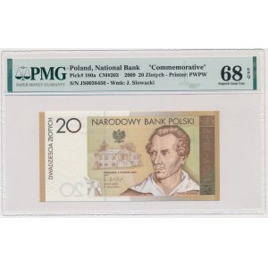 20 złotych 2009 - Juliusz Słowacki - PMG 68 EPQ