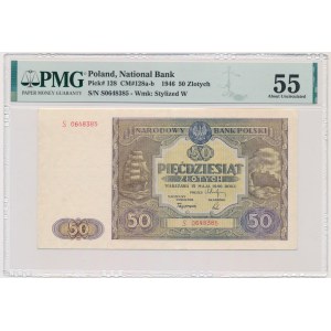 50 złotych 1946 - S - PMG 55