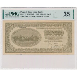 1 milion marek 1923 - C - PMG 35