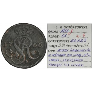 Poniatowski, Groschen Krakau 1766 g - RARE