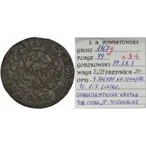 Poniatowski, Groschen Warsaw 1767 g - RARE