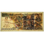 5 milionów złotych 1995 - WZÓR - JP 0000000 - seria od Janusz Parchimowicz