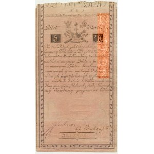 5 złotych 1794 - N.B.1 - znw. J. HONIG & ZOONEN