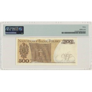500 złotych 1976 - AE - PMG 30 - RZADKA SERIA
