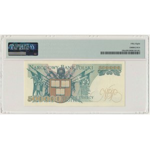 500.000 złotych 1990 - A - PMG 58 - RZADKI