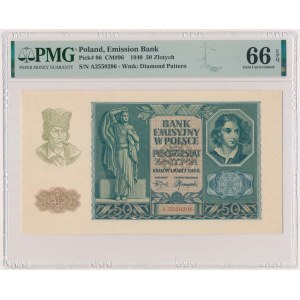 50 złotych 1940 - A - PMG 66 EPQ - PIĘKNY