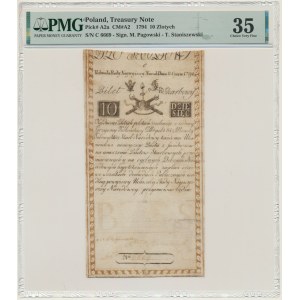 10 złotych 1794 - C - PMG 35