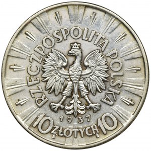 Pilsudski, 10 zloty 1937