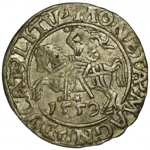 Zygmunt II August, Półgrosz Wilno 1559 - L/LITV