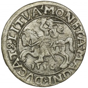 Sigismund II August, 1/2 Groschen 1556 - LI/LITVA