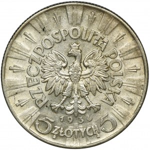 Piłsudski, 5 złotych 1936