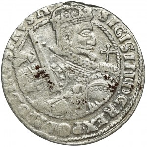 Sigismund III Vasa, 1/4 Thaler Bromberg 1622 - PRVS M